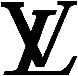 Louis Vuitton logo black png