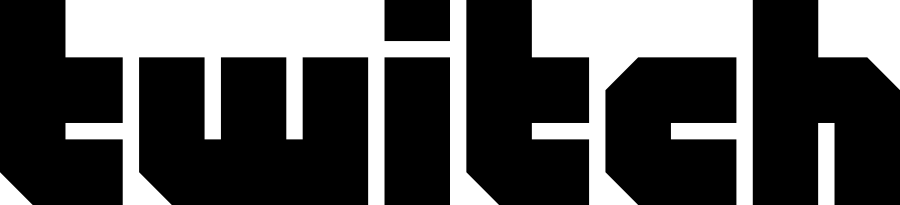 Twitch logo png black