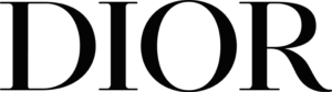 Christian Dior logo black png 