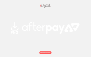 AfterPay logo PNG white