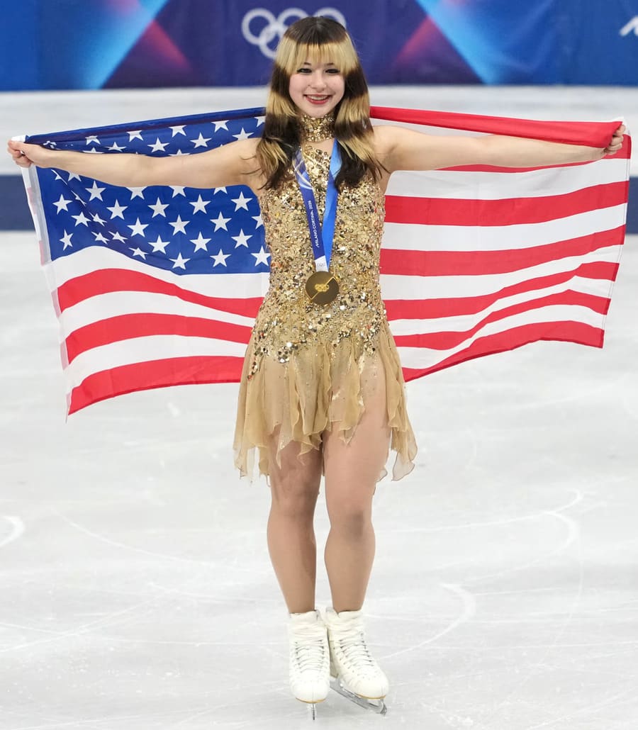 Alysa Liu a popular American female sports athlete on Instagram