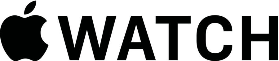 Apple Watch logo black PNG large size