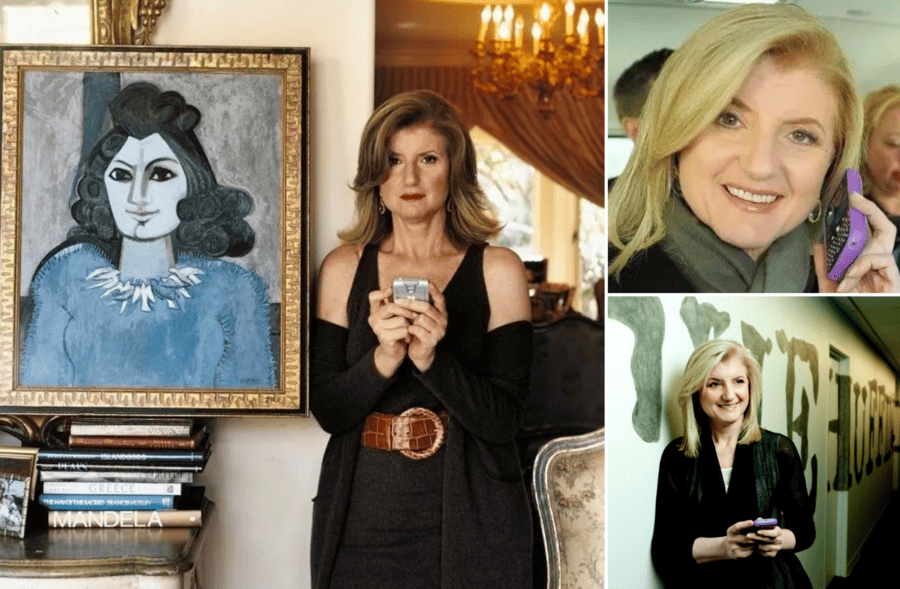Arianna Huffington a popular person on LinkedIn