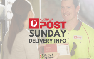 Australia post Sunday delivery information