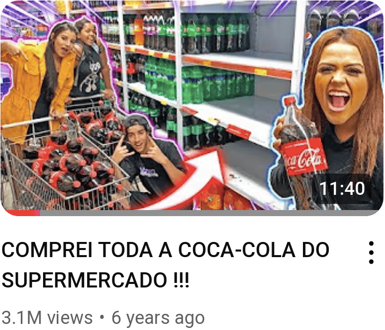 Camila Loures a popular Brazilian woman on YouTube