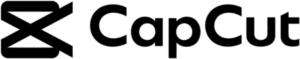 CapCut logo black png medium size
