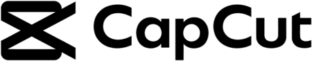 CapCut logo black png medium size