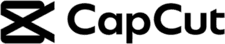 CapCut logo black png small size