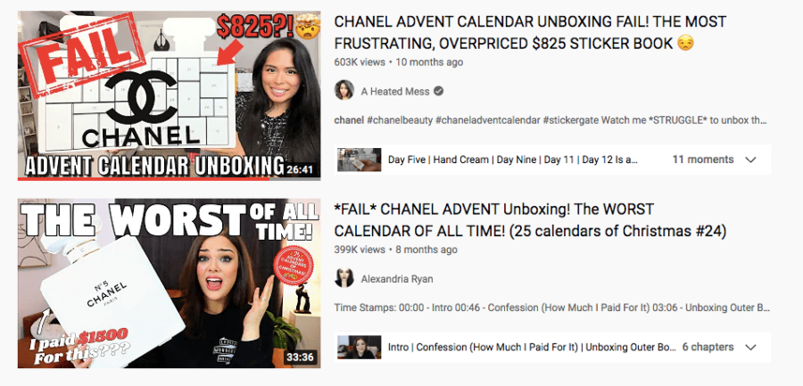 CHANEL ADVENT CALENDAR UNBOXING FAIL! THE MOST FRUSTRATING