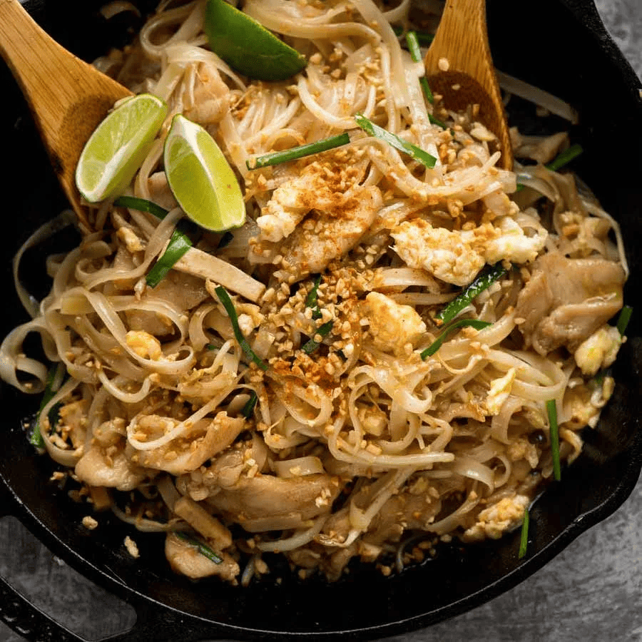 Chicken Pad Thai a popular takeaway food in Australia