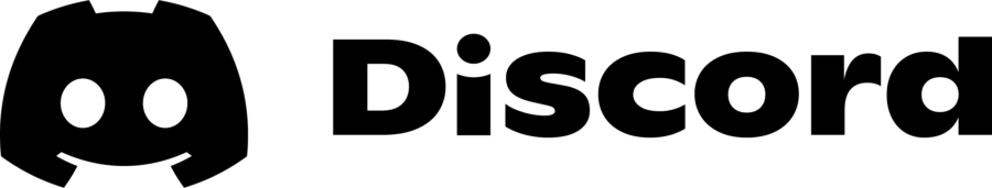 Discord logo png black
