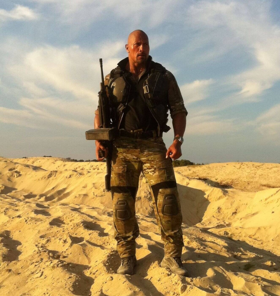 Dwayne Johnson The Rock tactical cargo pants