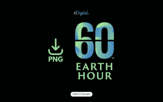 Earth Hour logo PNG