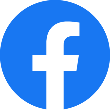 Facebook logo blue medium size PNG