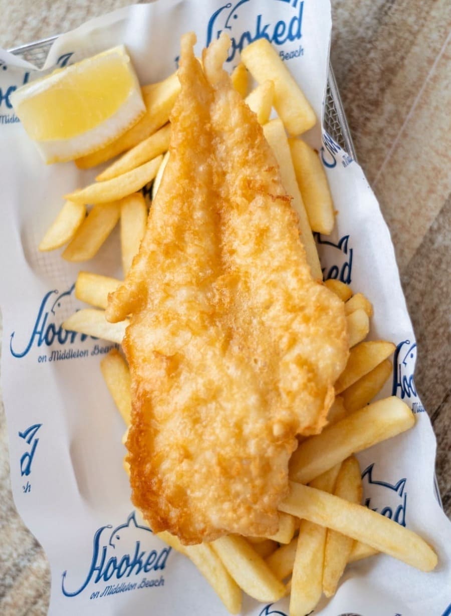 Fish and Chips a popular takeaway food Australia