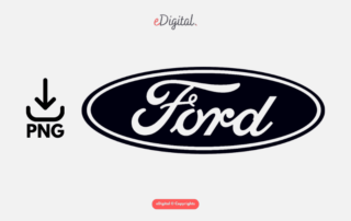 Ford logo black PNG