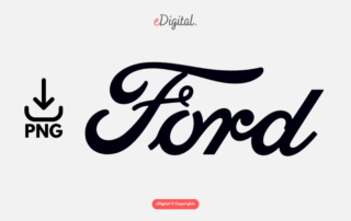Ford wordmark black PNG
