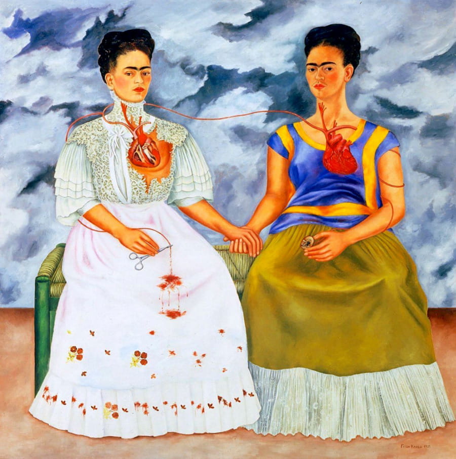 Frida Kahlo The Two Fridas famous women's rights artist