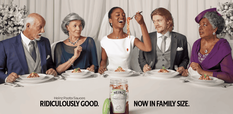 Heinz absent black father billboard print ad campaign 2024