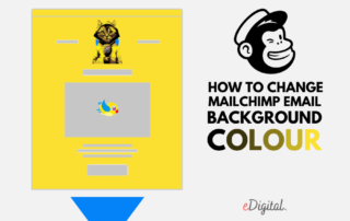 How change Mailchimp email background colour steps