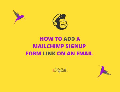 HOW TO ADD A MAILCHIMP SUBSCRIBE LINK TO AN EMAIL