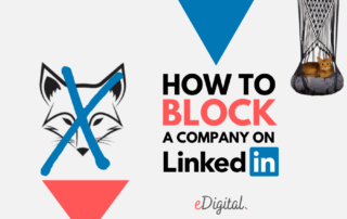 How to block company Linkedin
