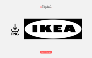 IKEA logo png black white