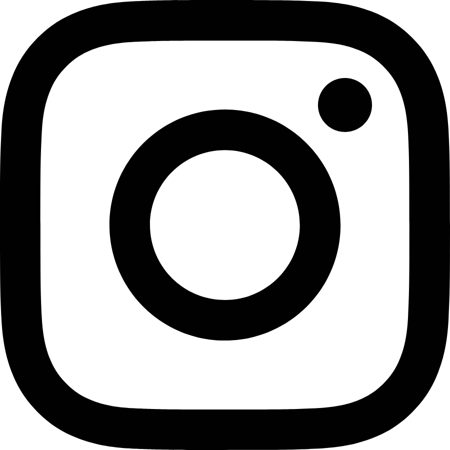 THE NEW INSTAGRAM LOGO BLACK AND WHITE PNG 2022