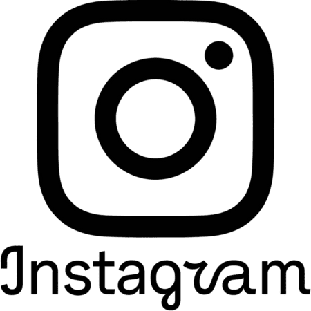Instagram logo with name png medium size