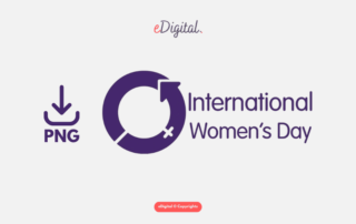 International Women’s Day logo horizontal png