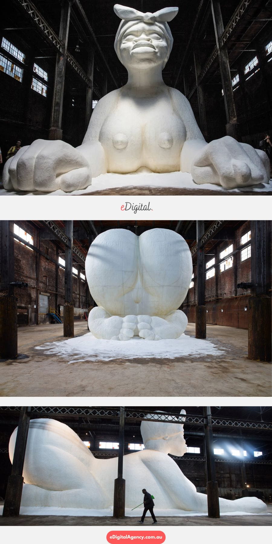 Kara Walker A Subtlety, or the Marvelous Sugar Baby famous women's rights artist