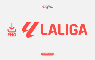 La Liga logo red horizontal PNG