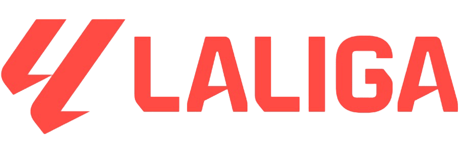 La Liga logo red horizontal PNG large size