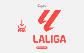 La Liga logo red vertical PNG