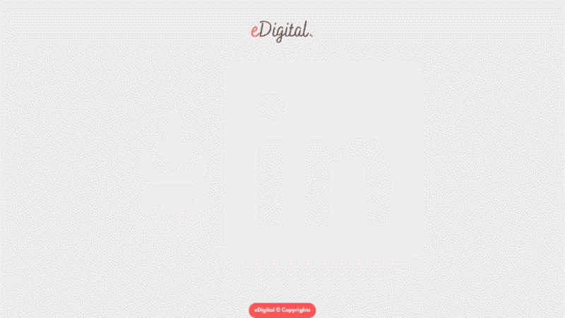 THE NEW LINKEDIN ICON WHITE PNG IN 2026 - eDigital Agency