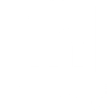 LinkedIn logo white PNG vertical small size