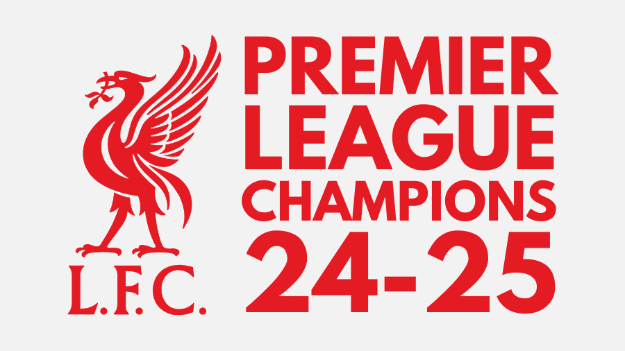 Liverpool FC Premier League Champions 24-25