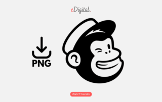 Mailchimp icon black PNG