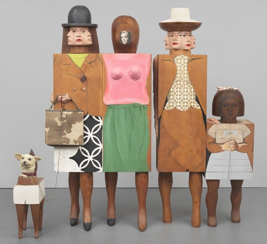 Marisol Escobar Women and Dog popular women's rights artist