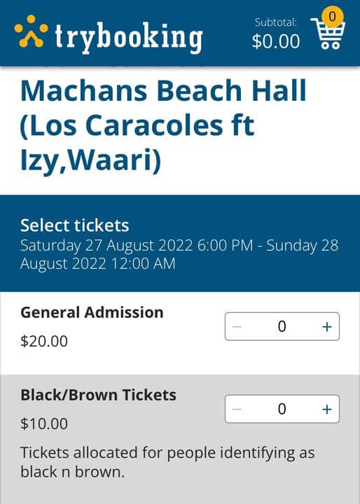 Marketing ethics racism event ticket white supremacy Machans Beach Cairns Australia
