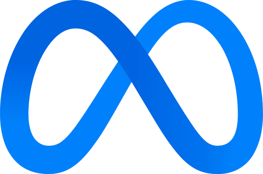 Meta icon PNG large size