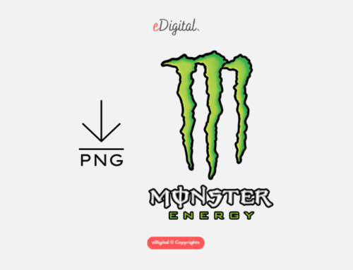 THE NEW MONSTER ENERGY LOGO PNG VERTICAL IN 2025