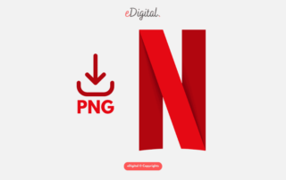 Netflix icon red PNG symbol