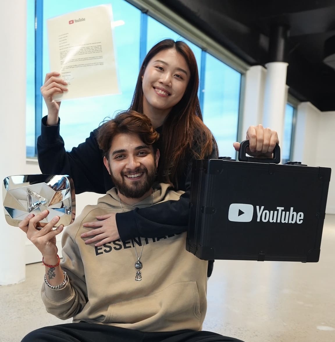 Nick and Carrie popular Australians on TikTok