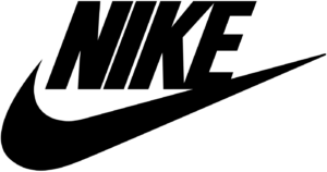 Nike logo png text icon black