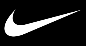 Nike logo transparent black background