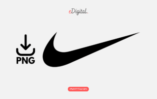 Nike tick PNG black