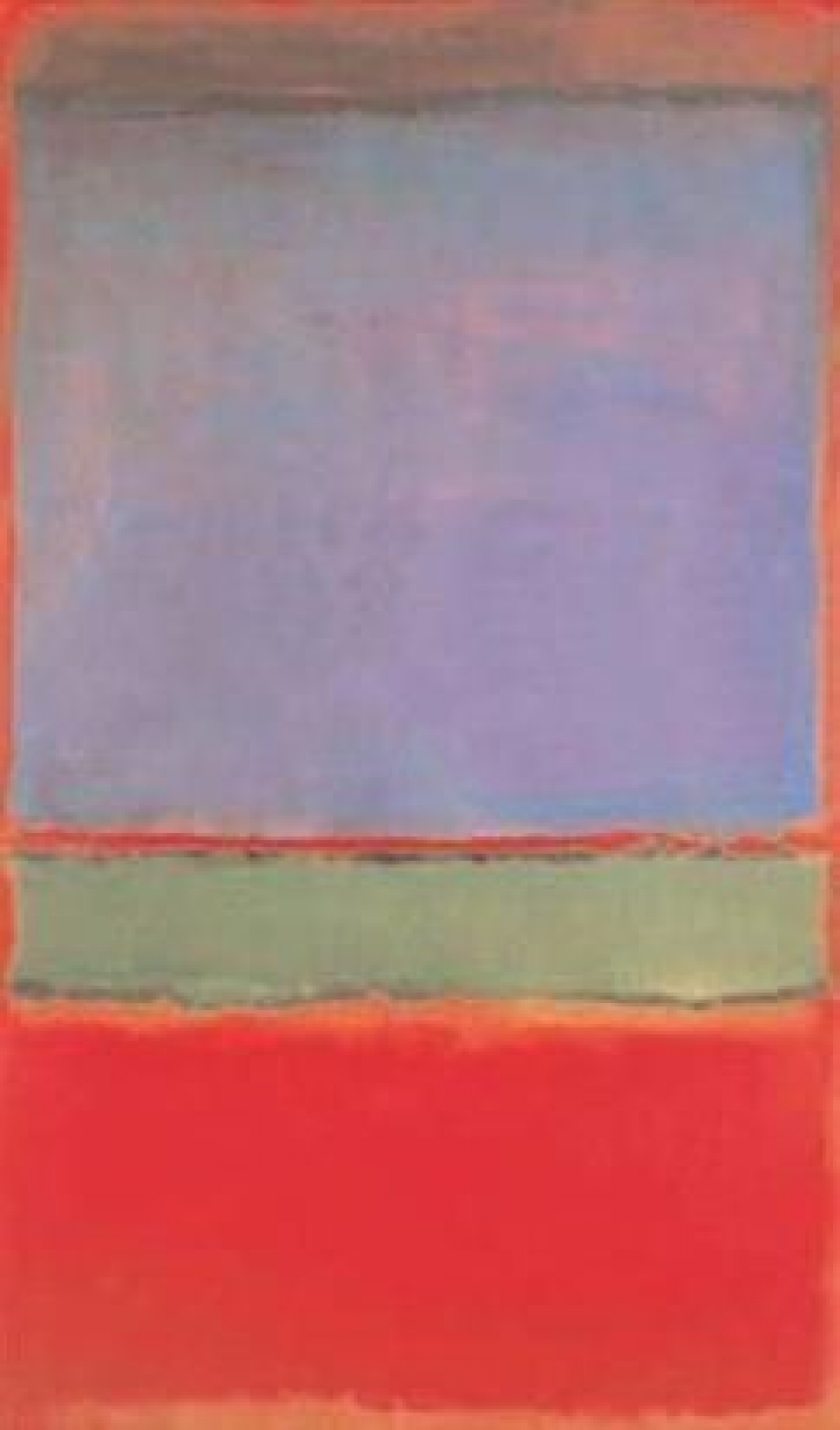 No. 6 (Violet, Green and Red) Mark Rothko