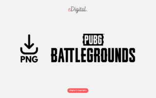 PUBG logo black PNG