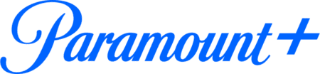 Paramount plus wordmark blue PNG medium size